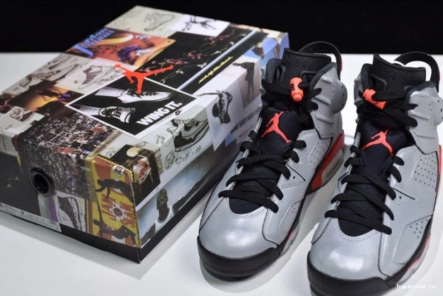 Air CI4072-001 JSP Jordan Infrared Reflective 3M 6 0809